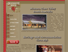 Tablet Screenshot of devonshirehouse.com.au